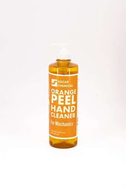 Limpiador de manos de cáscara de naranja