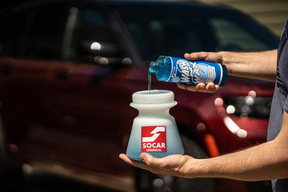 SOCAR Wash n Wax - Jabón para lavado de autos con pH neutro infundido con cera de carnauba
