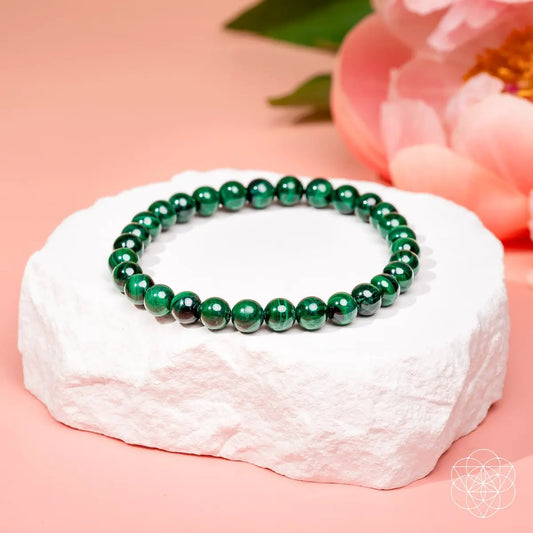 The Anxiety Bracelet 6mm green bead bracelet Conscious Items on Tampa Home & Garden Store
