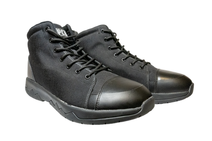 PCT Urban Hiker 5-inch Boot black upper, rubber toe cap, rugged outsole, River Country Gear on Tampa Home & Garden Store