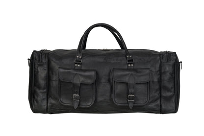 Oversized Weekender Duffel Black - Tampa Home & Garden Store