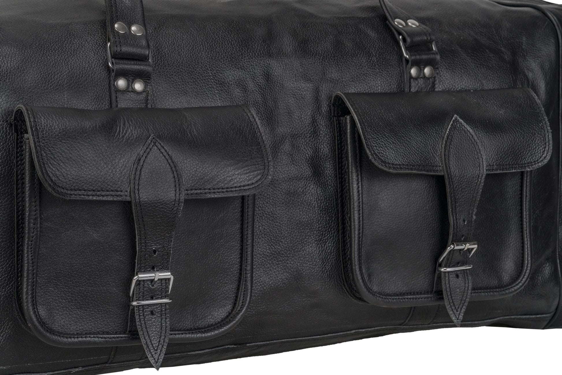 Oversized Weekender Duffel Black - Tampa Home & Garden Store
