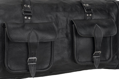 Oversized Weekender Duffel Black - Tampa Home & Garden Store