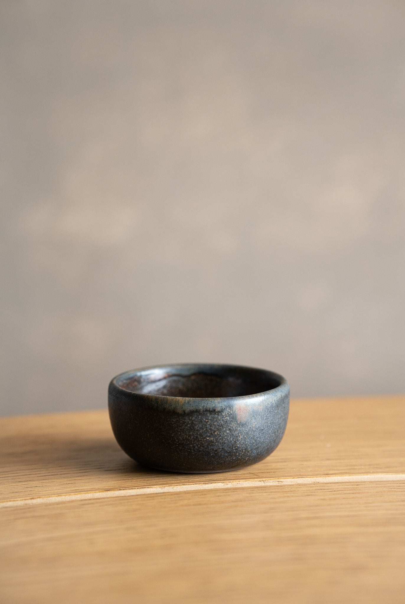 Handmade Rust Stoneware Pinch and Serving Bowl