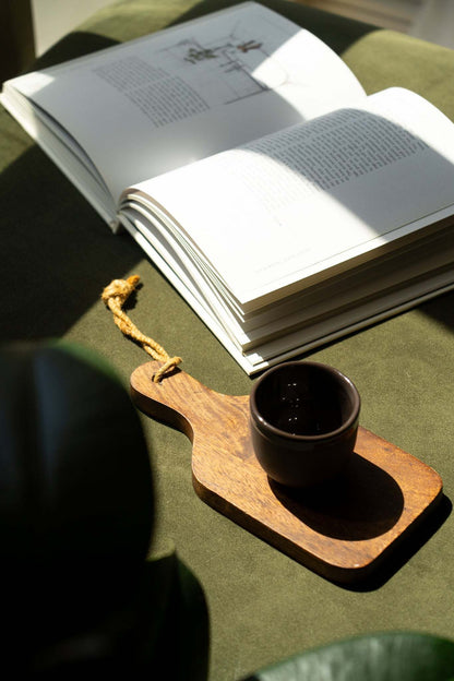 Handmade Porcelain Espresso Cup and Bright Glaze