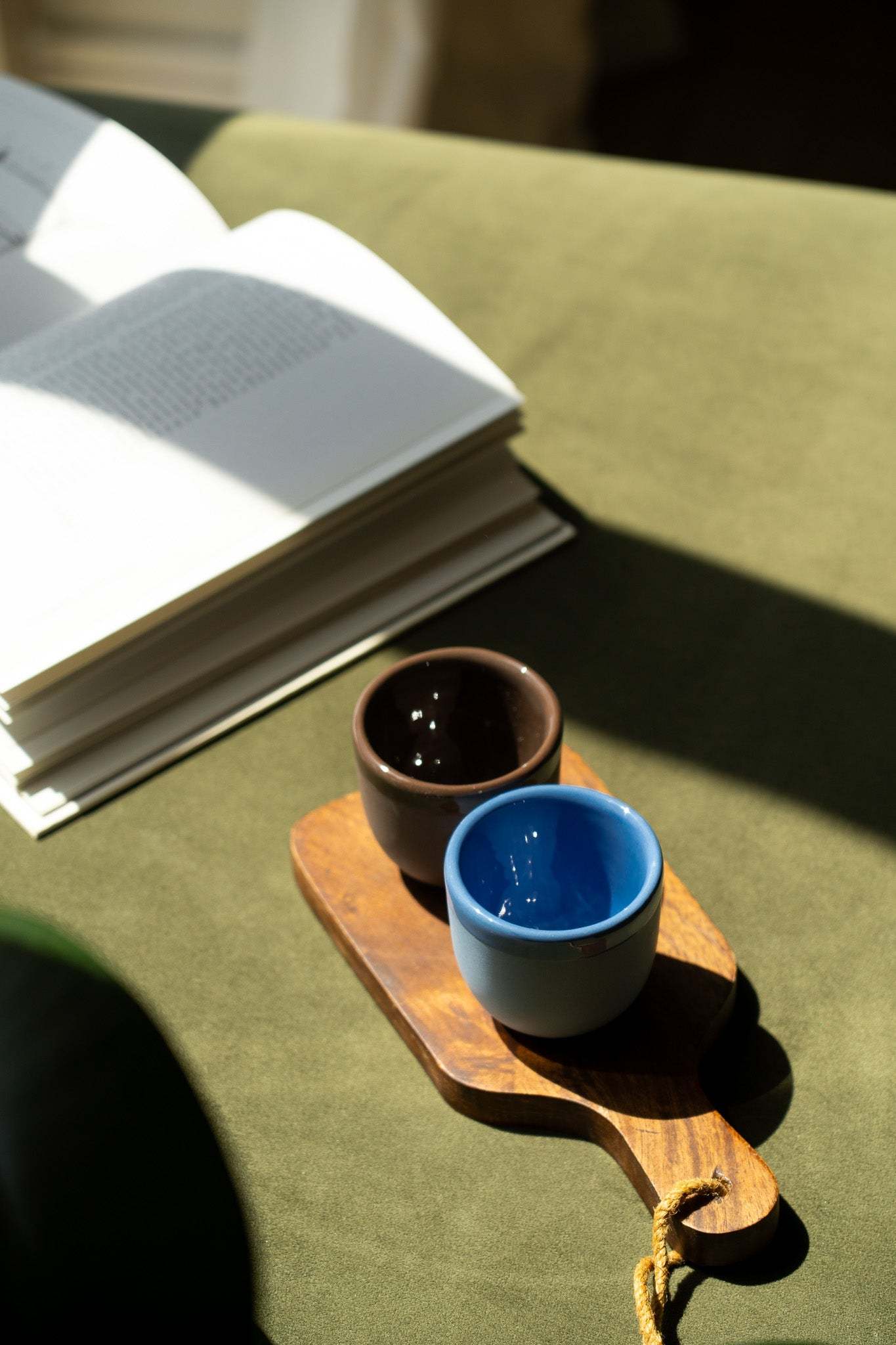 Handmade Porcelain Espresso Cup and Bright Glaze