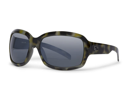 Serena Everglades Gloss sunglasses, tortoiseshell frame, dark lenses, Skeleton Optics on Tampa Home & Garden Store