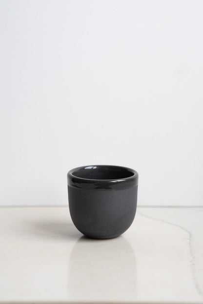 Handmade Porcelain Espresso Cup and Bright Glaze