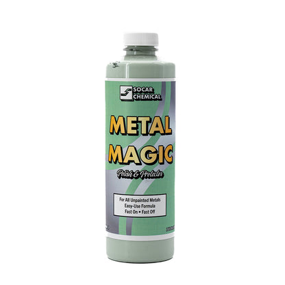 Pulidor de metales Metal Magic (uso manual o a máquina)