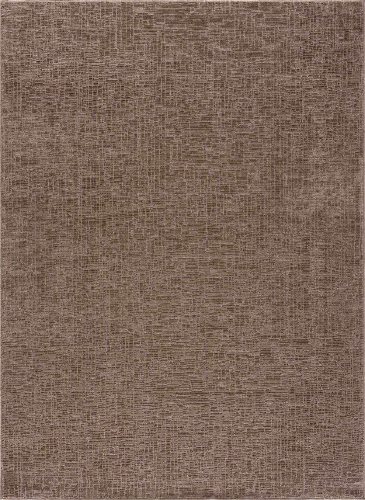 Leanna light brown washable area rug by Boutique Rugs, textured brown with subtle pattern on Tampa Home & Garden Store