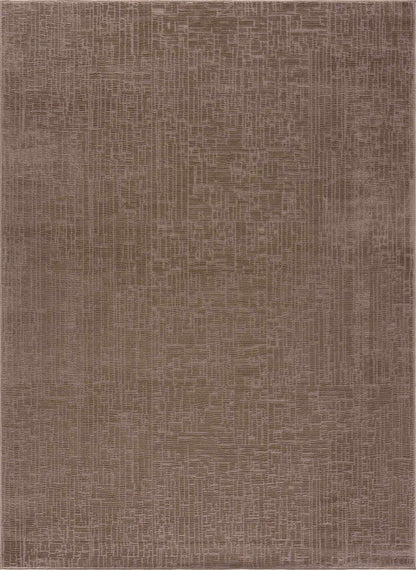 Leanna light brown washable area rug by Boutique Rugs, textured brown with subtle pattern on Tampa Home & Garden Store