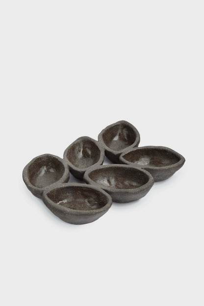 Handmade Stoneware Dish and Pumpernickel Glaze