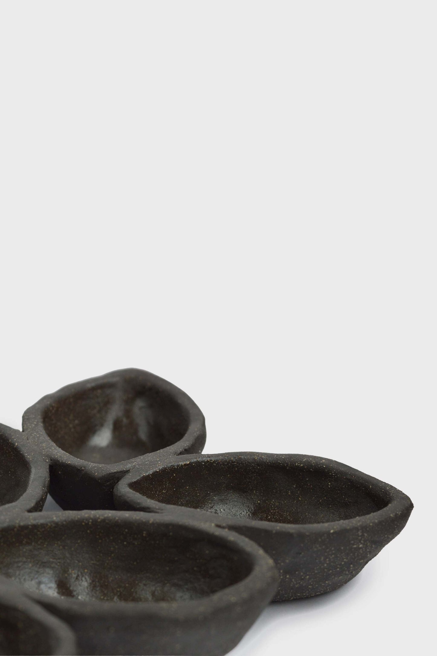 Handmade Stoneware Dish and Pumpernickel Glaze