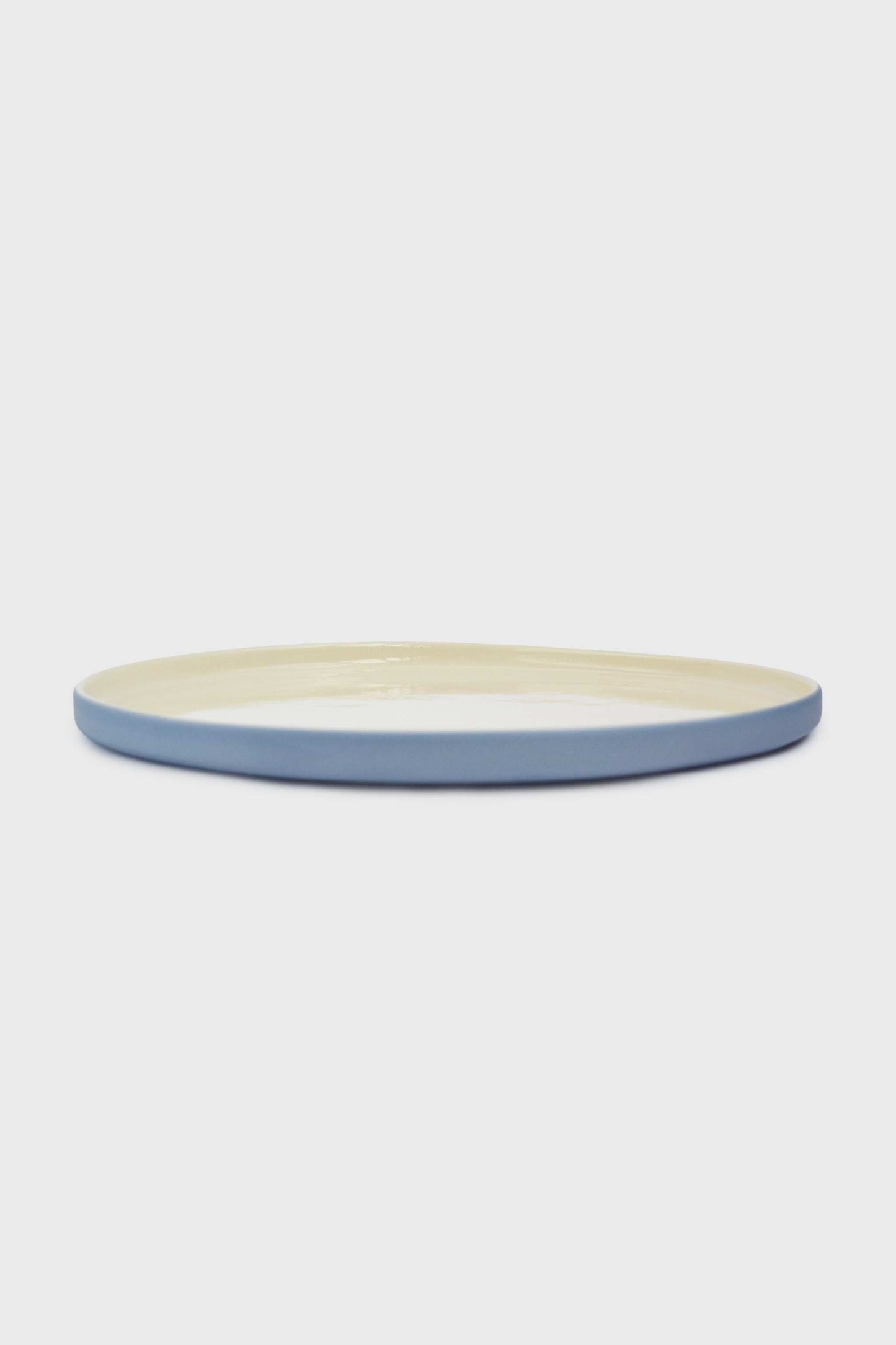 Handmade Blue Plates and Forget Me Flower Design