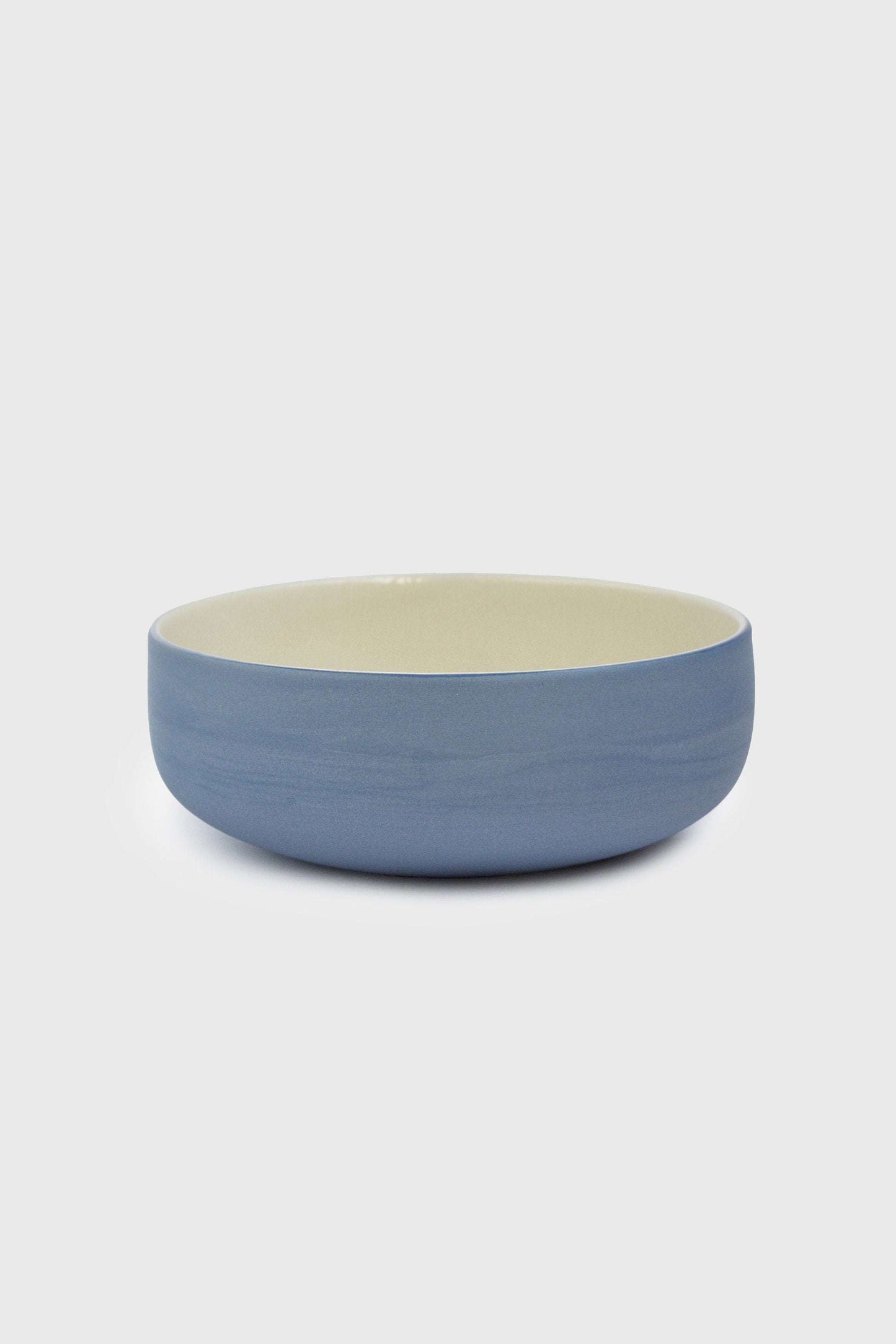 Handmade Porcelain Bowl and Forget Me Not Brown