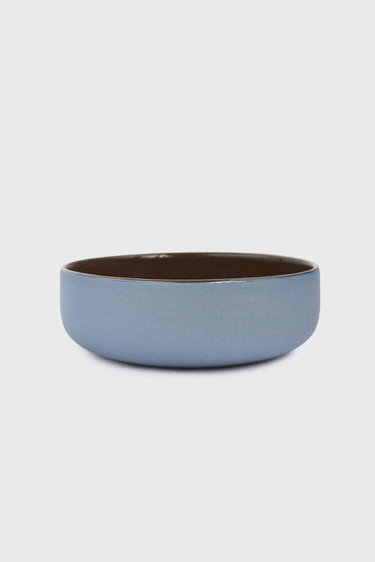 Handmade Porcelain Bowl and Forget Me Not Brown