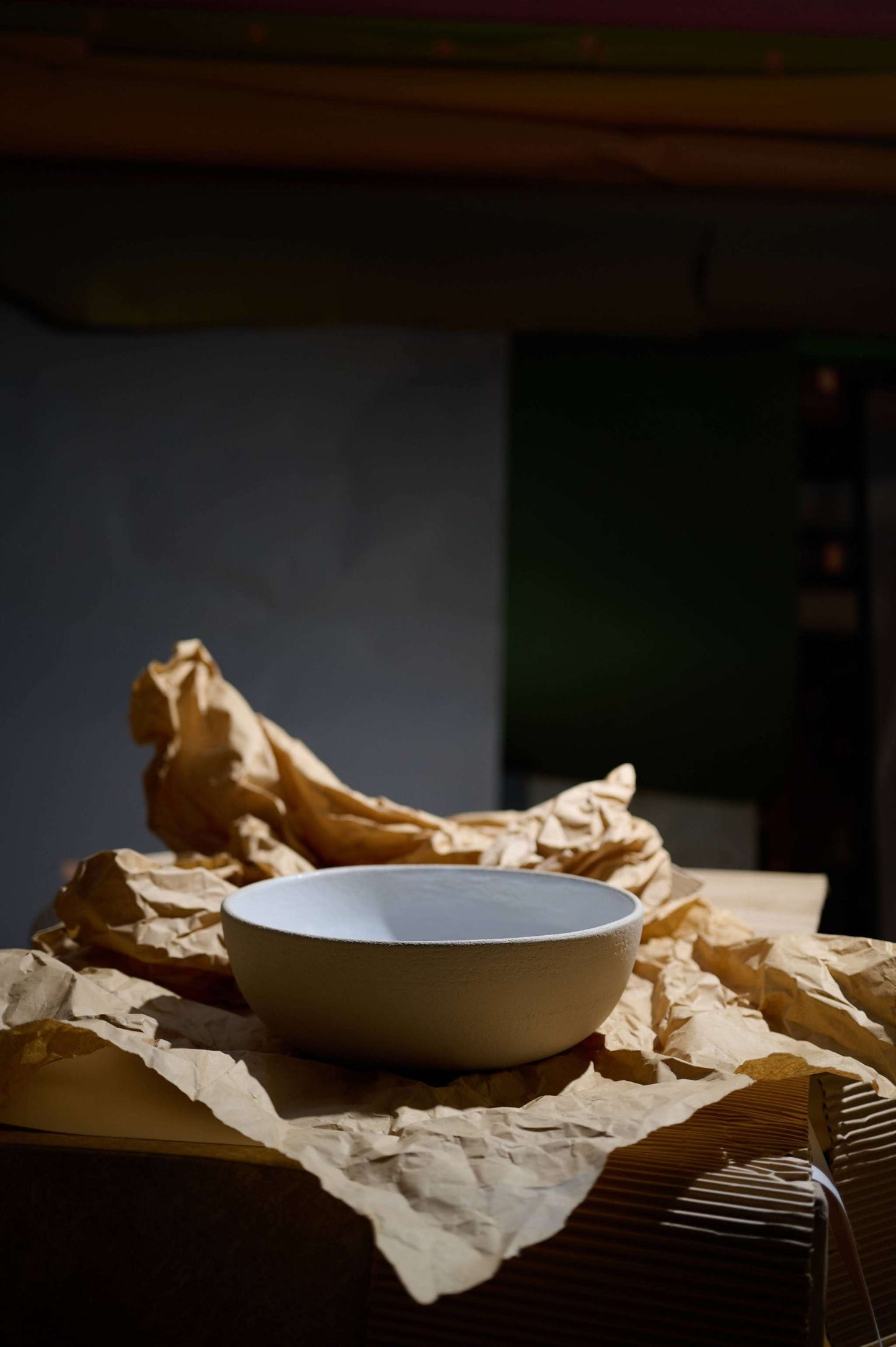 Artisan Stoneware Fruit Bowl and Centerpiece