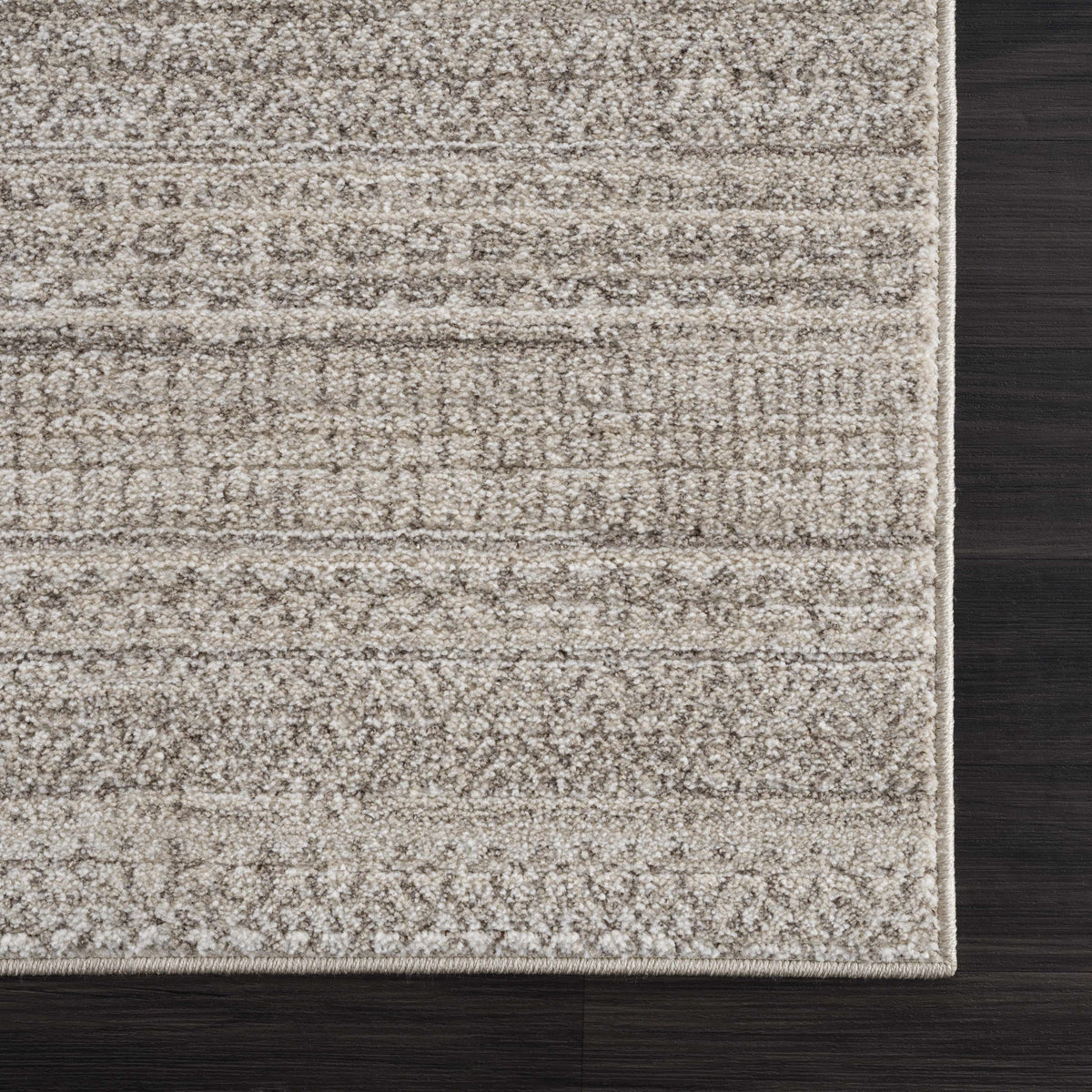 Nate Beige Tribal High Pile Carpet rug by Boutique Rugs in neutral beige tones on Tampa Home & Garden Store