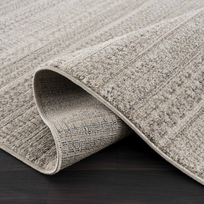 Nate Beige Tribal High Pile Carpet Rug by Boutique Rugs; plush beige pile with tribal pattern on Tampa Home & Garden Store