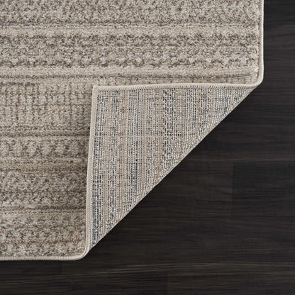 Nate Beige Tribal High Pile Carpet by Boutique Rugs beige high-pile rug with tribal pattern on Tampa Home & Garden Store