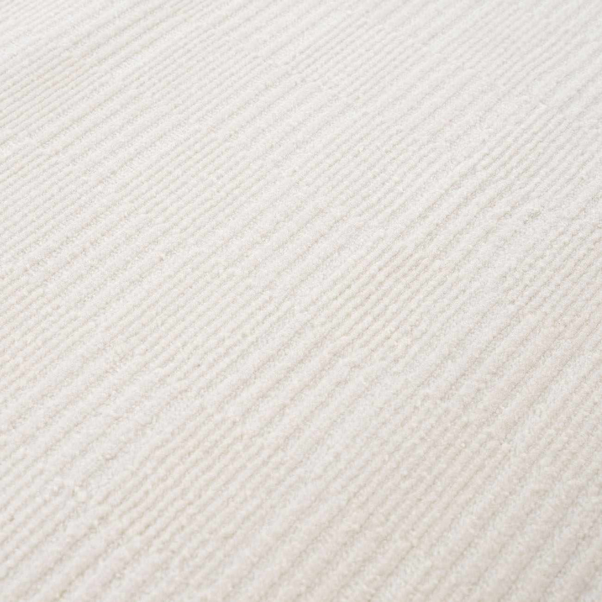 Kazuma Cream Checkered Washable Area Rug by Boutique Rugs, cream beige ribbed texture on Tampa Home & Garden Store