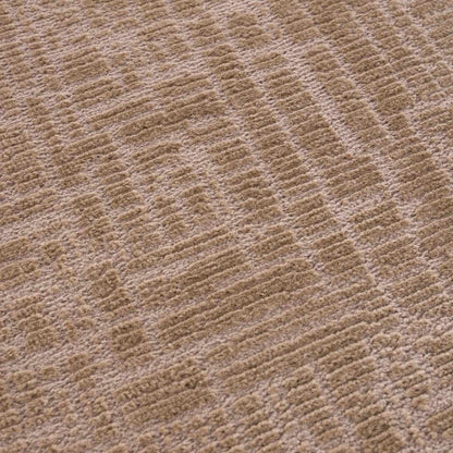 Leanna light brown washable area rug neutral beige-brown textured pile Boutique Rugs on Tampa Home & Garden Store