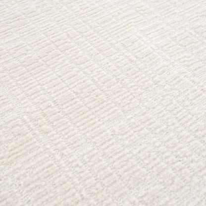 Leanna Cream washable area rug by Boutique Rugs, ivory textured plush finish on Tampa Home & Garden Store