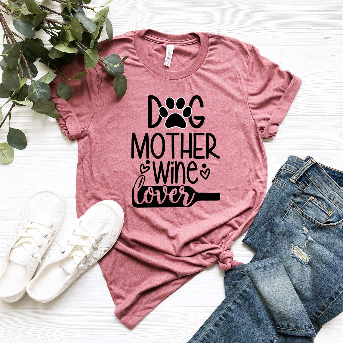 DT0608 Dog Mother Wine Lover - Tampa Home & Garden Store