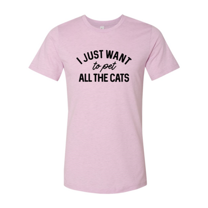 DT1344 I Just Want To Pet All The Cat - Tampa Home & Garden Store