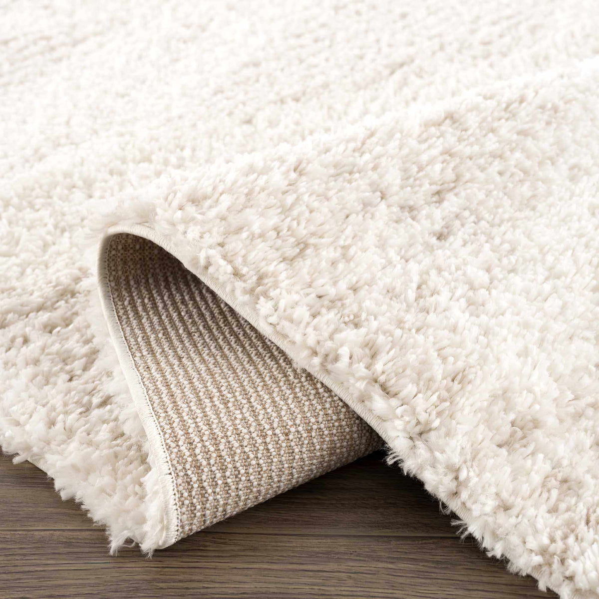 Hauteloom Trunding Plush Rug light beige shaggy pile Boutique Rugs on Tampa Home & Garden Store