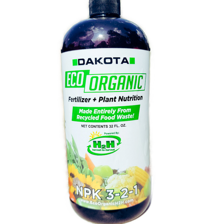 Dakota Eco Organic Fertilizer Sustainable Liquid Fertility 32oz - Tampa Home & Garden Store