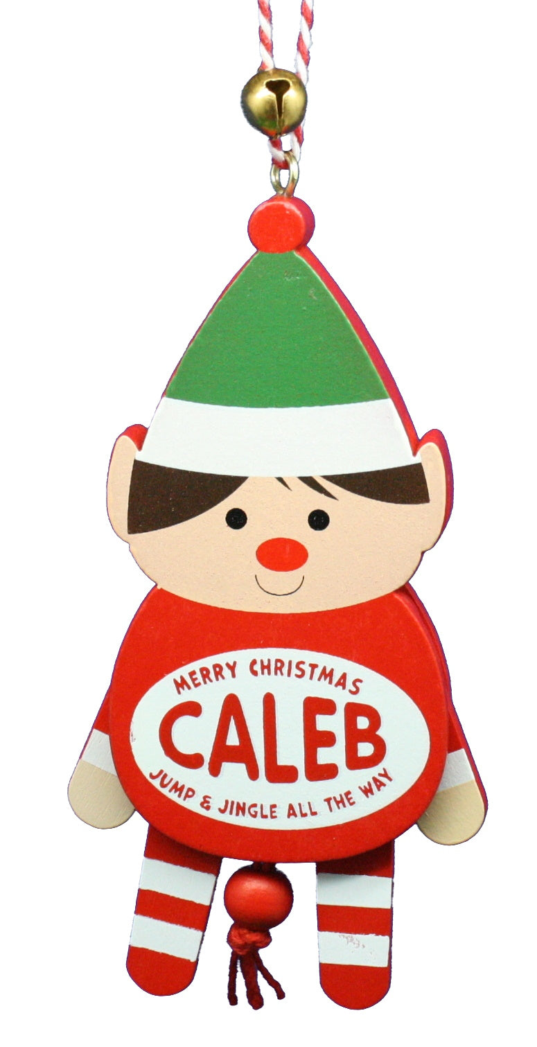 Dancing Wooden Ornament (A - D) - - Tampa Home & Garden Store