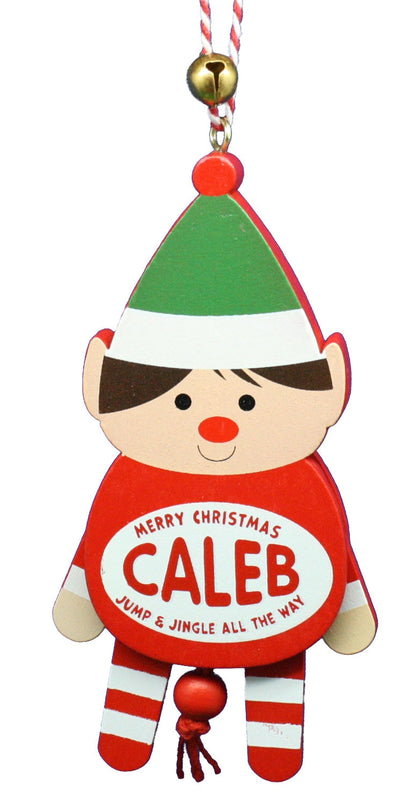 Dancing Wooden Ornament (A - D) - - Tampa Home & Garden Store