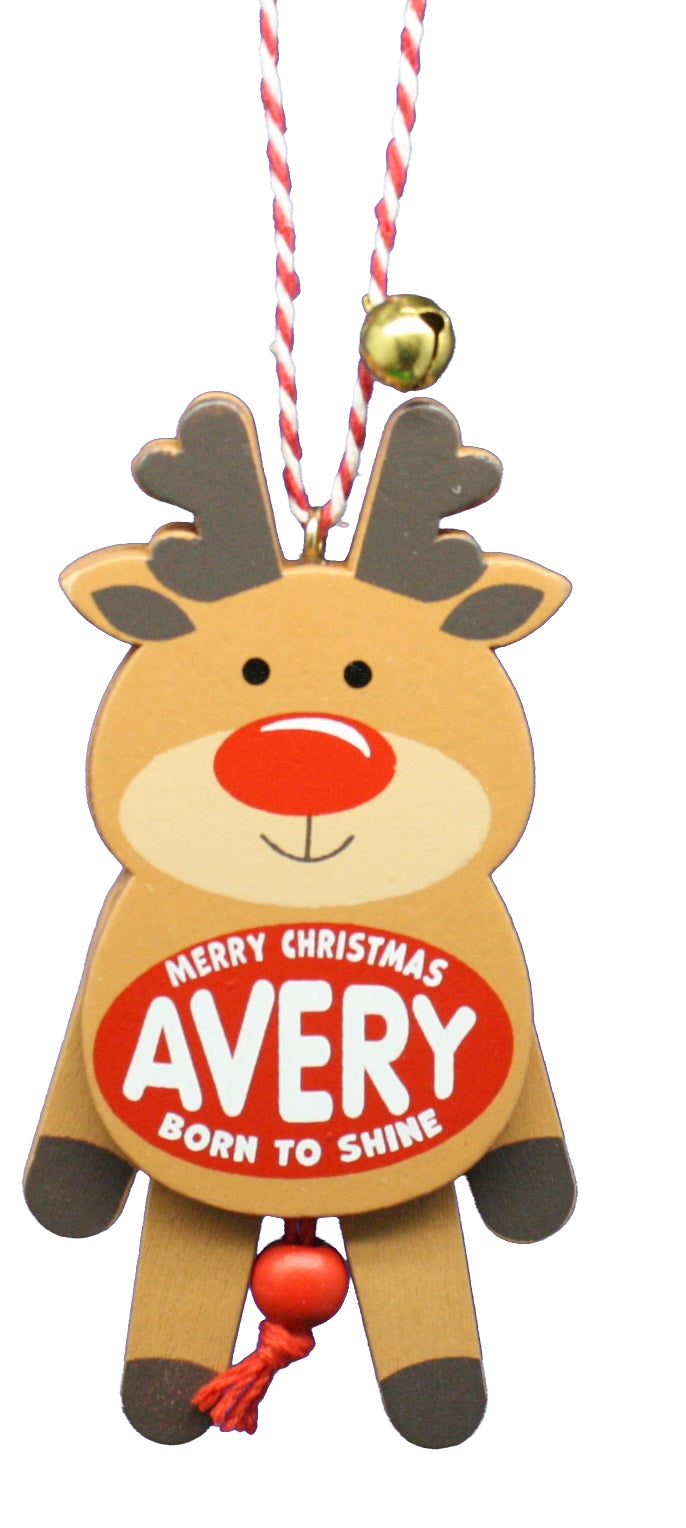 Dancing Wooden Ornament (A - D) - - Tampa Home & Garden Store