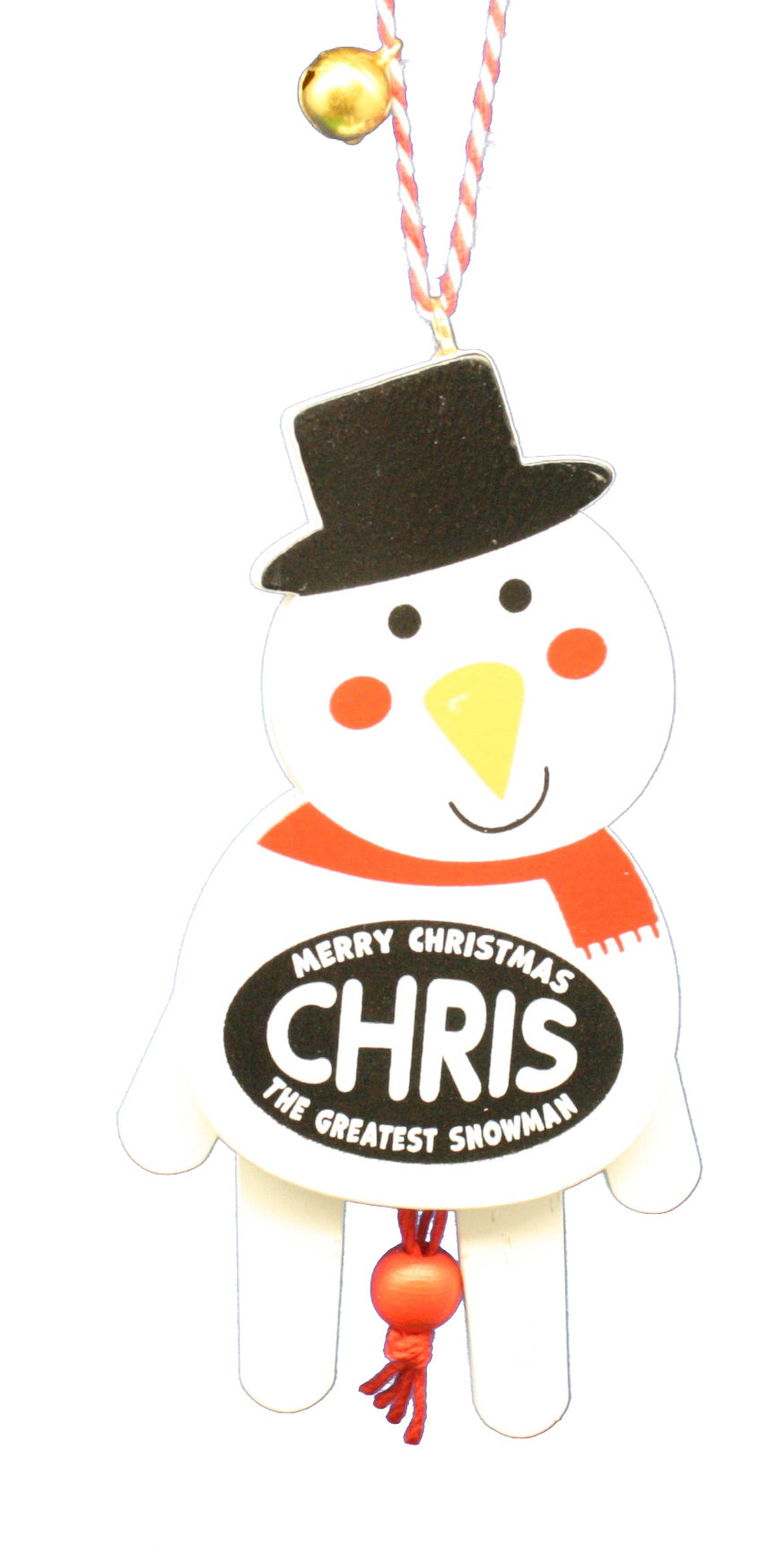 Dancing Wooden Ornament (A - D) - - Tampa Home & Garden Store