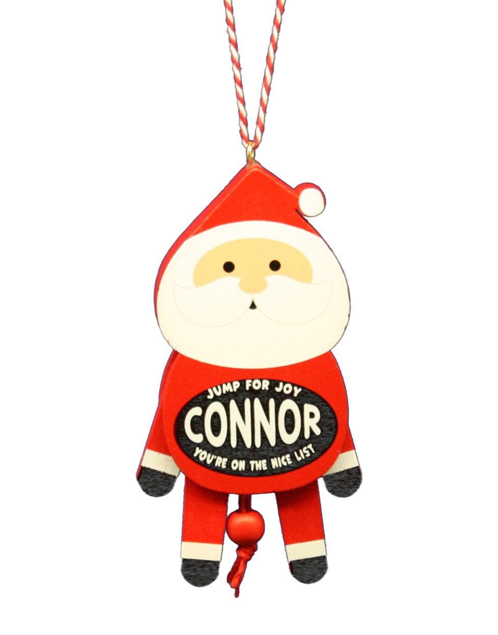 Dancing Wooden Ornament (A - D) - - Tampa Home & Garden Store