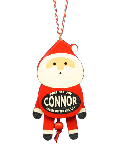 Dancing Wooden Ornament (A - D) - - Tampa Home & Garden Store
