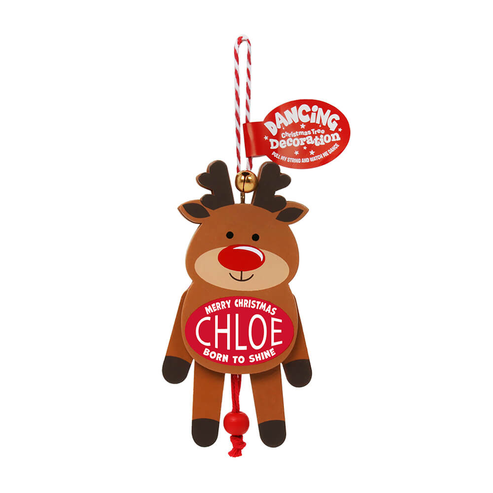 Dancing Wooden Ornament (A - D) - - Tampa Home & Garden Store