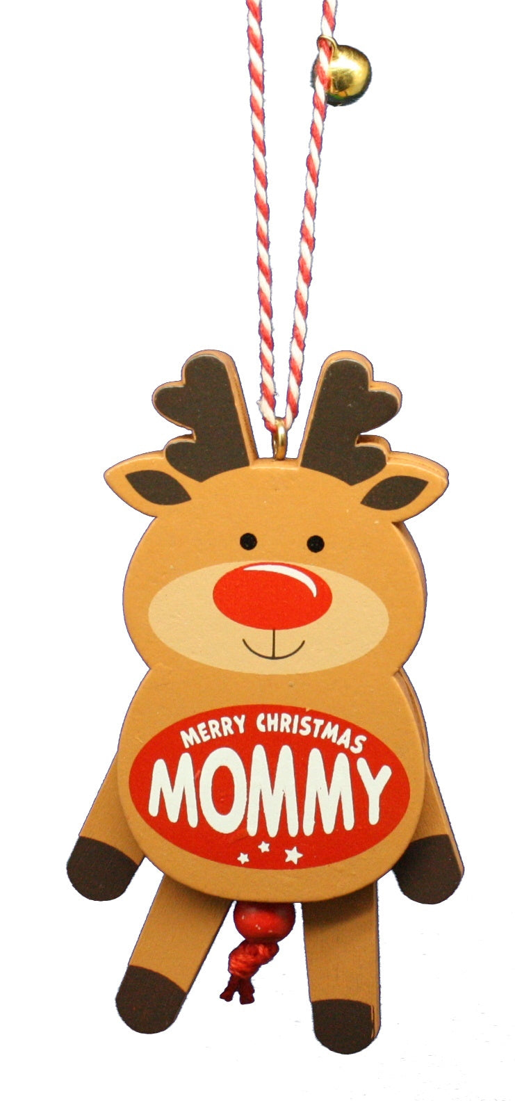 Dancing Wooden Ornament (Family) - - Tampa Home & Garden Store