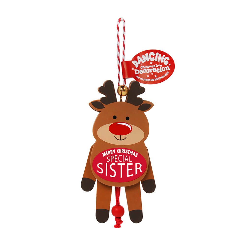 Dancing Wooden Ornament (Family) - - Tampa Home & Garden Store