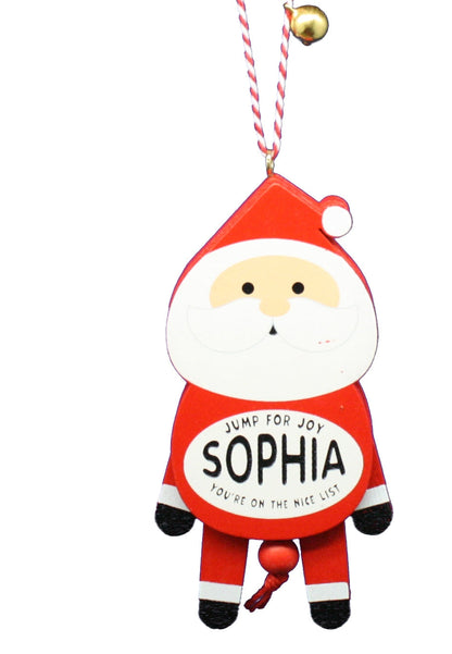 Dancing Wooden Ornament (L - Z) - - Tampa Home & Garden Store
