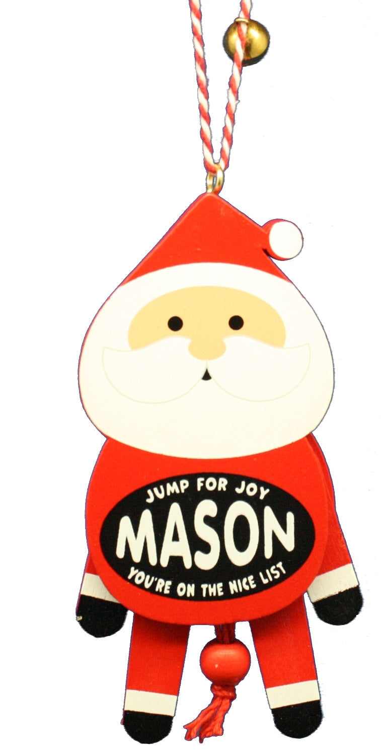 Dancing Wooden Ornament (L - Z) - - Tampa Home & Garden Store