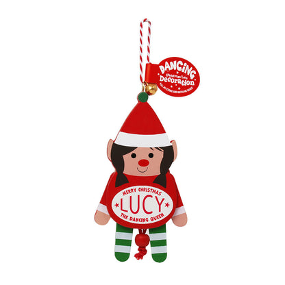 Dancing Wooden Ornament (L - Z) - - Tampa Home & Garden Store
