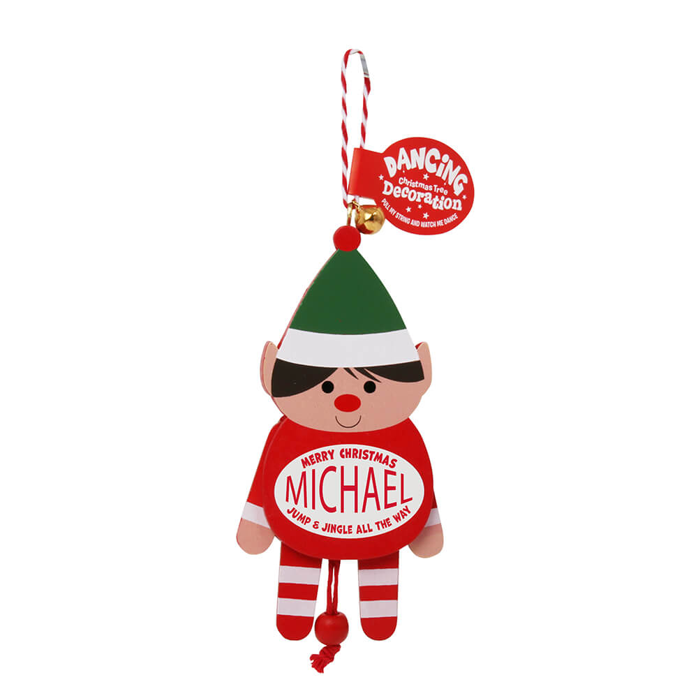 Dancing Wooden Ornament (L - Z) - - Tampa Home & Garden Store
