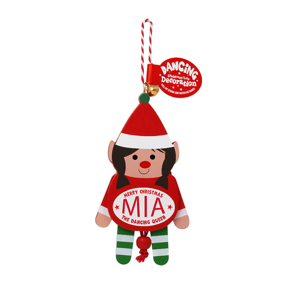 Dancing Wooden Ornament (L - Z) - - Tampa Home & Garden Store