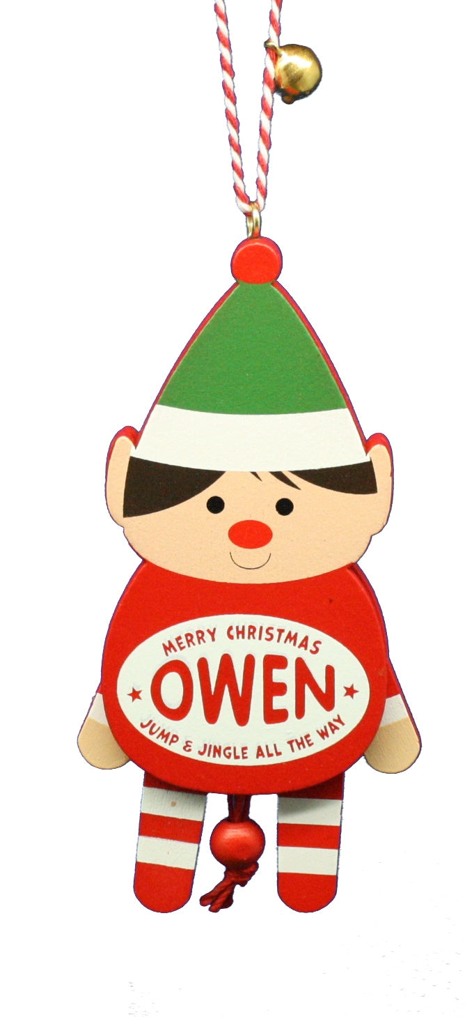 Dancing Wooden Ornament (L - Z) - - Tampa Home & Garden Store