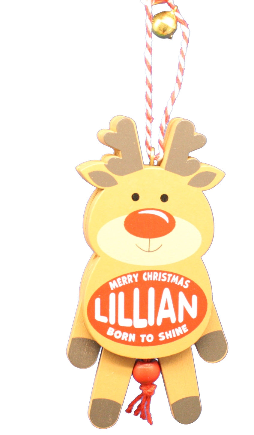 Dancing Wooden Ornament (L - Z) - - Tampa Home & Garden Store