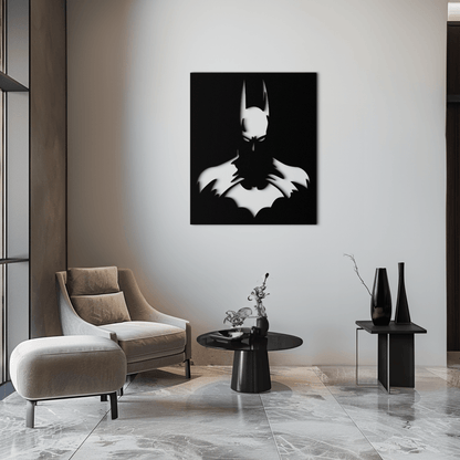 Dark Knight Metal Wall Art - Modern Steel Wall Decor - KAF034 - Tampa Home & Garden Store