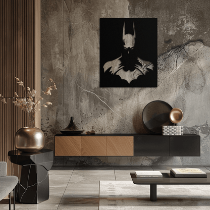 Dark Knight Metal Wall Art - Modern Steel Wall Decor - KAF034 - Tampa Home & Garden Store