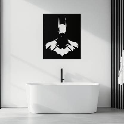 Dark Knight Metal Wall Art - Modern Steel Wall Decor - KAF034 - Tampa Home & Garden Store